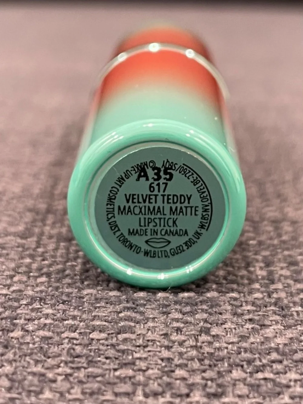 NWT MAC COSMETICS Limited Edition Macximal Matte Lipstick - 617 VELVET TEDDY - Picture 4 of 11